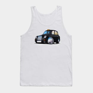 London TX4 Taxi Cab Black Tank Top